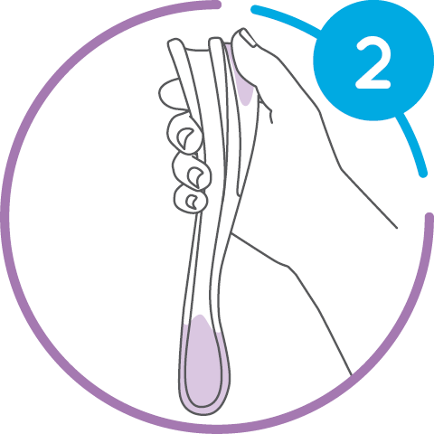 Perineal massage with Perimom hold