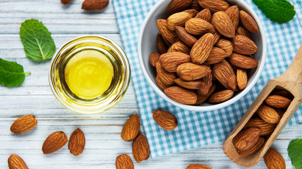 Sweet Almond Oil for Perineal Massage