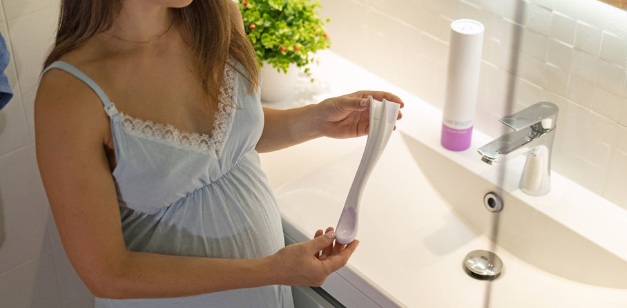 4 Dinge, die ein Dammmassage-Tool wirklich braucht (damit du dein drittes Trimester durchhältst)