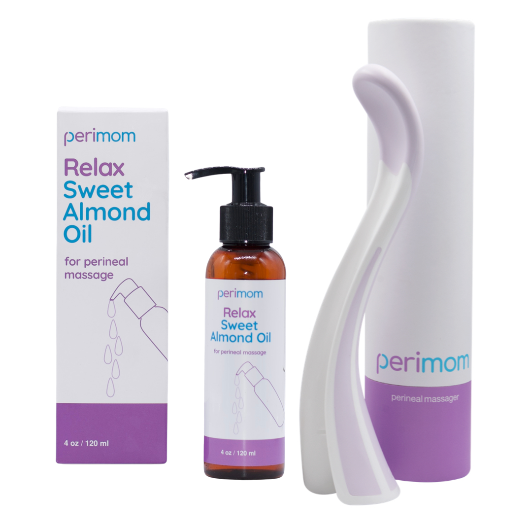 Perineal Massage Kit | Tool + Oil Bundle | Perimom Perimom Perineal Massager Perineal Massage Kit | Tool + Oil Bundle | Perimom Perimom Perineal Massager